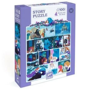 Puzzle poveste Frumoasa si bestia, Djeco imagine