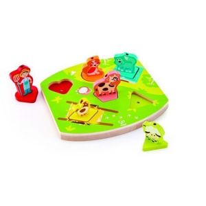 Puzzle din lemn cu sunete - Ferma imagine