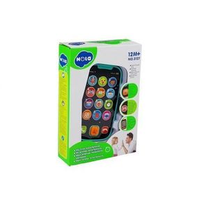 Primul Meu Telefon Smart Verde Cu Muzica Si Lumini imagine