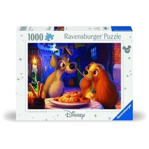 Ravensburger - Puzzle doamna si vagabondul 1000 piese design nou imagine