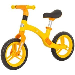 Bicicleta copii 2-5 ani, fara pedale, Zig Zag Orange Yellow, Chipolino DIKZZ02404OY imagine