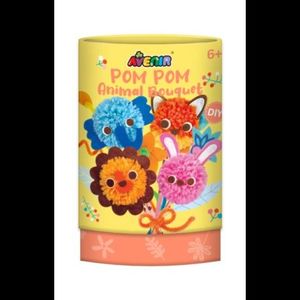 Set creativ Pom Pom - buchet animalute imagine