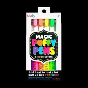 Carioci magice cu efect 3D, Puffy Pens, imagine