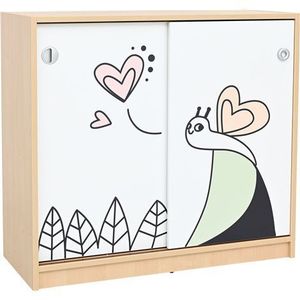 Dulap cu fluture din set mobilier gradinita Gradina cu Povesti imagine