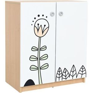 Dulap cu lalea din set mobilier gradinita Gradina cu Povesti imagine