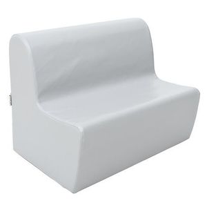 Canapea mare gri din spuma, masura 2, 84, 5 x 62 x 63 cm, 31 cm inaltime sezut, gradinita imagine