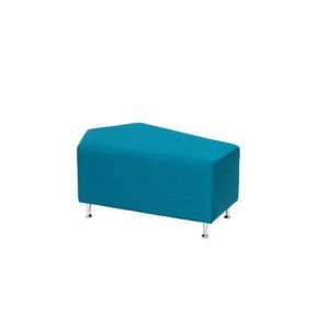 Puf pentru sala de asteptare, relaxare Star Turcoaz, 90 x 60 x 44 cm, rezistent la foc imagine