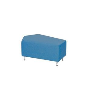 Puf pentru sala de asteptare, relaxare Star Albastru Ciel, 90 x 60 x 44 cm, rezistent la foc imagine