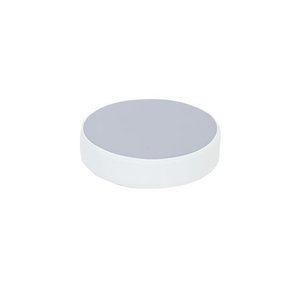 Puf rotund din spuma Drops gri deschis, 30 cm diam, 8 cm grosime, cresa si gradinita imagine