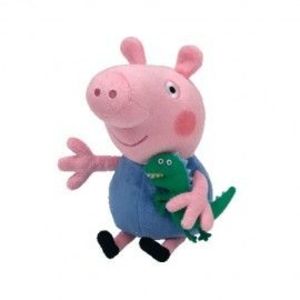Plus Peppa Pig - George (15 cm) - Ty imagine