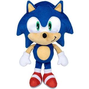 Jucarie din plus Sonic flat, 20 cm imagine