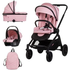Carucior Chipolino Magnum 3 in 1 pink marshmallow imagine