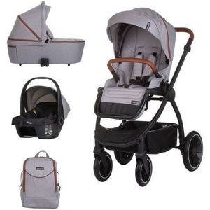 Carucior Chipolino Prestige 3 in 1 cloud grey imagine