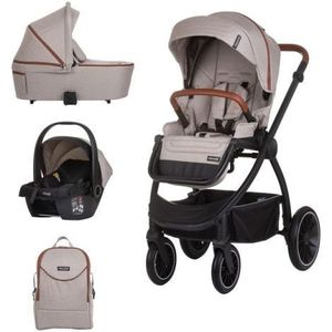 Carucior Chipolino Prestige 3 in 1 tiramisu imagine