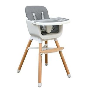Scaun de masa pentru bebelusi Nordic, centura cu prindere in 5 puncte, reglabil inaltime, tava detasabila, ideal pentru cresa imagine
