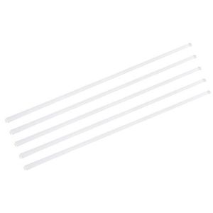 Set 5 baghete din sticla 0.6 x 25 cm, pentru laborator scolar, uz didactic imagine