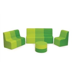 Set mobier din spuma usoara Nature, 4 piese, cresa si gradinita imagine