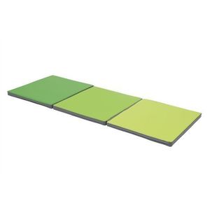 Saltea de gimnastica pliabila Green, 180x70x4 cm, cu certificat Oeko-Tex, cresa si gradinita imagine