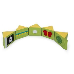 Set 5 pufuri cu aplicatii pentru Tarc de joaca senzorial din spuma Sun, pentru copii mici, cresa si gradinita imagine