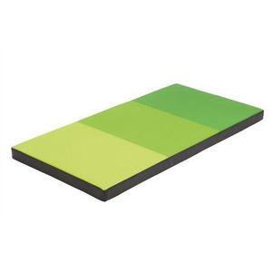 Saltea de gimnastica grosime medie Green, 120x60x6 cm, cu certificat Oeko-Tex, cresa si gradinita imagine