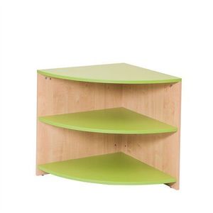 Dulap de colt Verde, colectia Cottage, mobilier gradinita imagine
