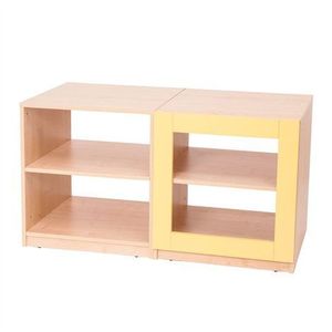 Dulap Galben dublu, colectia Cottage, mobilier gradinita imagine
