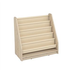 Biblioteca spatioasa cu rafturi din material textil, 80 x 45 x 80 cm, ideala pentru gradinita imagine