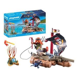 Playmobil - Pluta piratilor cu comoara Playmobil imagine