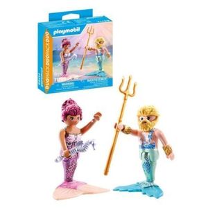 Playmobil - Set 2 figurine Sirena si Triton imagine