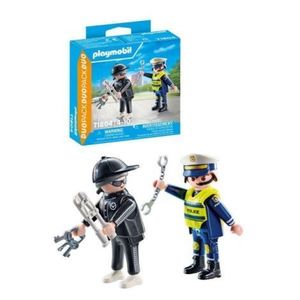 Playmobil - Set 2 figurine Politist si hot imagine
