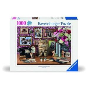 Ravensburger - Puzzle pisicuta draguta 1000 piese design nou imagine