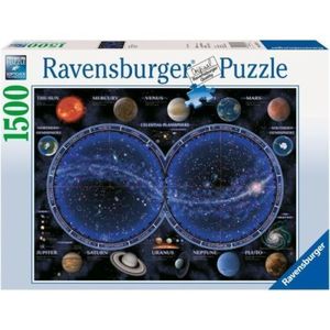 Ravensburger - Puzzle harta cereasca 1500 piese design nou imagine