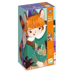Puzzle gigant Magicianul Pio, Djeco imagine