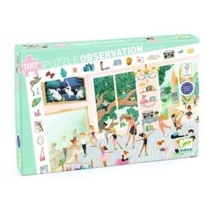 Puzzle observatie Scoala de dans, Djeco imagine