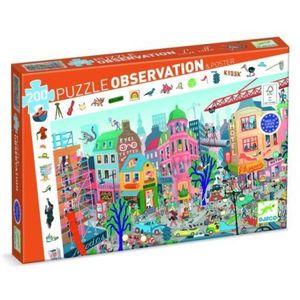 Puzzle observatie Orasul, Djeco imagine