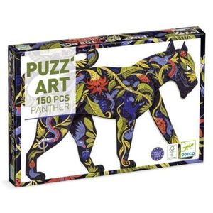 Puzzle Puzz\'Art Pantera neagra, Djeco imagine