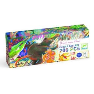 Puzzle galerie Trupa muzicala din padure, Djeco imagine