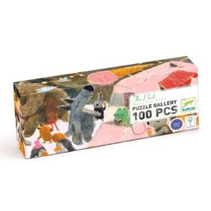 Puzzle galerie Fiesta animalelor, Djeco imagine