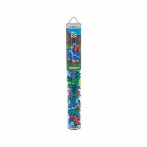Set constructie Plus-Plus, tub 100 piese, Triceratops imagine