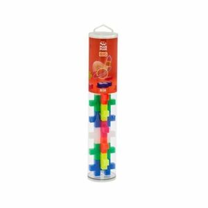 Set constructie Plus-Plus, tub 15 piese mari, Neon, culori fluorescente imagine