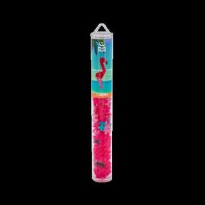 Set constructie Plus-Plus, tub 100 piese, Flamingo imagine