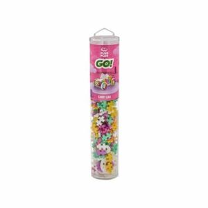 Set constructie Plus-Plus, tub 200 piese, Masini colorate - Bomboana imagine