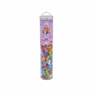 Set constructie Plus-Plus, tub 240 piese, Pastel Mix imagine