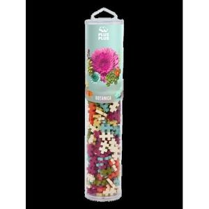 Set constructie Plus-Plus, tub 240 piese, Botanica Mix, culori botanice imagine