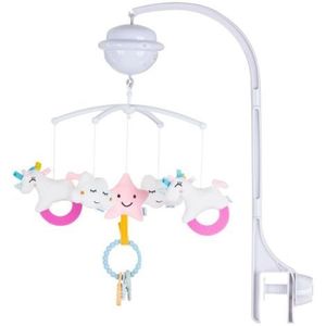Carusel muzical pentru patut cu proiector Chipolino Unicorn imagine