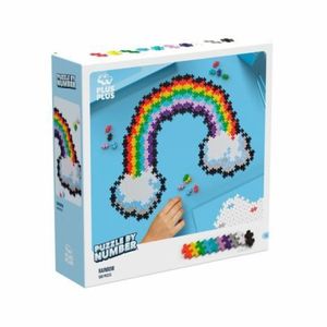 Puzzle pe numere Plus-Plus, 500 piese, Curcubeu imagine
