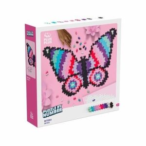 Puzzle pe numere Plus-Plus, 500 piese, Fluture imagine