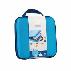 Set constructie Plus-Plus, 100 piese, portabil, in geanta cu fermoar imagine