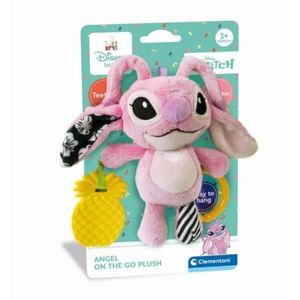 Clementoni - Jucarie senzoriala plus Disney Stitch Angel cu zornaitoare pentru dezvoltarea simturilor imagine