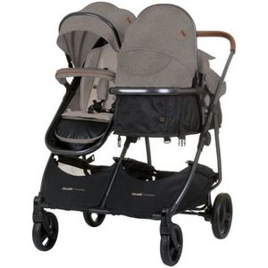 Carucior gemeni Chipolino Duo Smart 2 in 1 tiramisu imagine